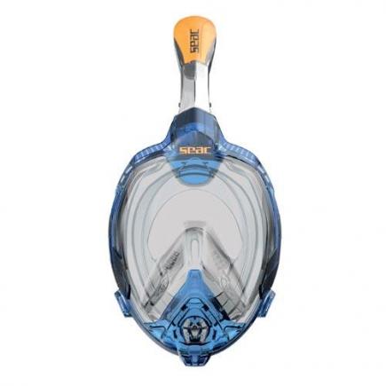 SEAC snorkelmasker Fun, XS-S, blauw/oranje**
