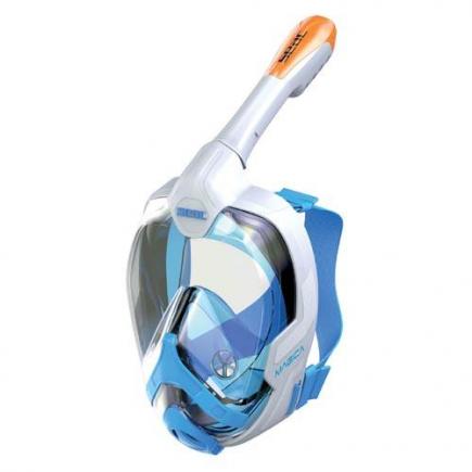 Seac snorkelmasker Magica, L-XL, wit/blauw