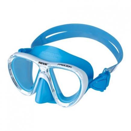 SEAC kinder duikbril Procida color, siltra, blauw