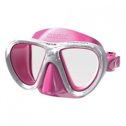SEAC kinder duikbril Procida color, siltra, roze