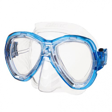 SEAC duikbril Ischia MD, siltra, blauw