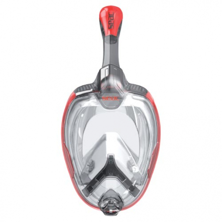 SEAC snorkelmasker Unica, L-XL, rood/zwart