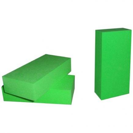 Waterblokje, 18x9x4,2 cm, per stuk, groen