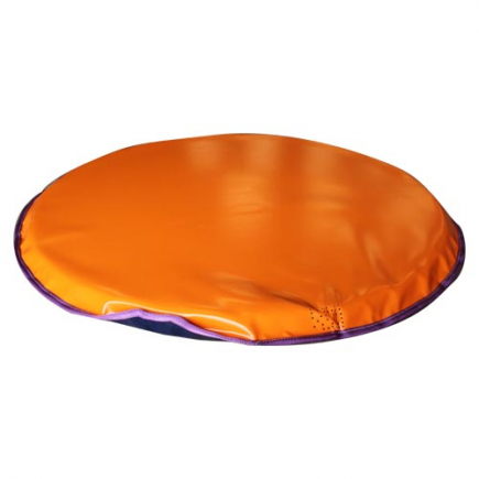 Zwemvlot met pvc-doek, rond, 100x6 cm, tweekleurig